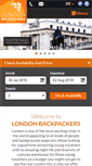 Mobile Screenshot of londonbackpackers.com